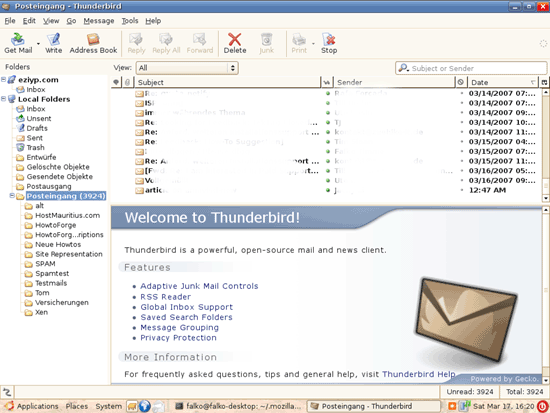 Перенос почты из outlook в thunderbird